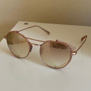 KREWE Dusty Rose Pink Blinker Sunglasses